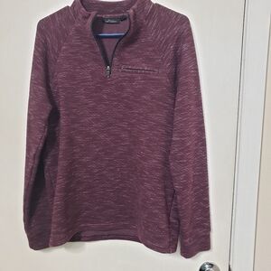 Mens quarter zip, size small